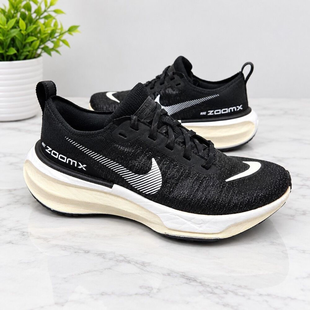 Nike ZoomX Invincible Run 3 Black White Running Shoe Women's Size 7 DR2660-001